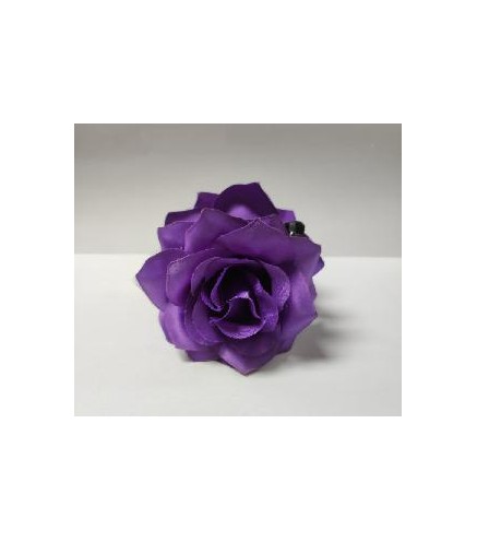 FLOR FERIA DOBLE FLAMENCA  PINZA MORADO TP