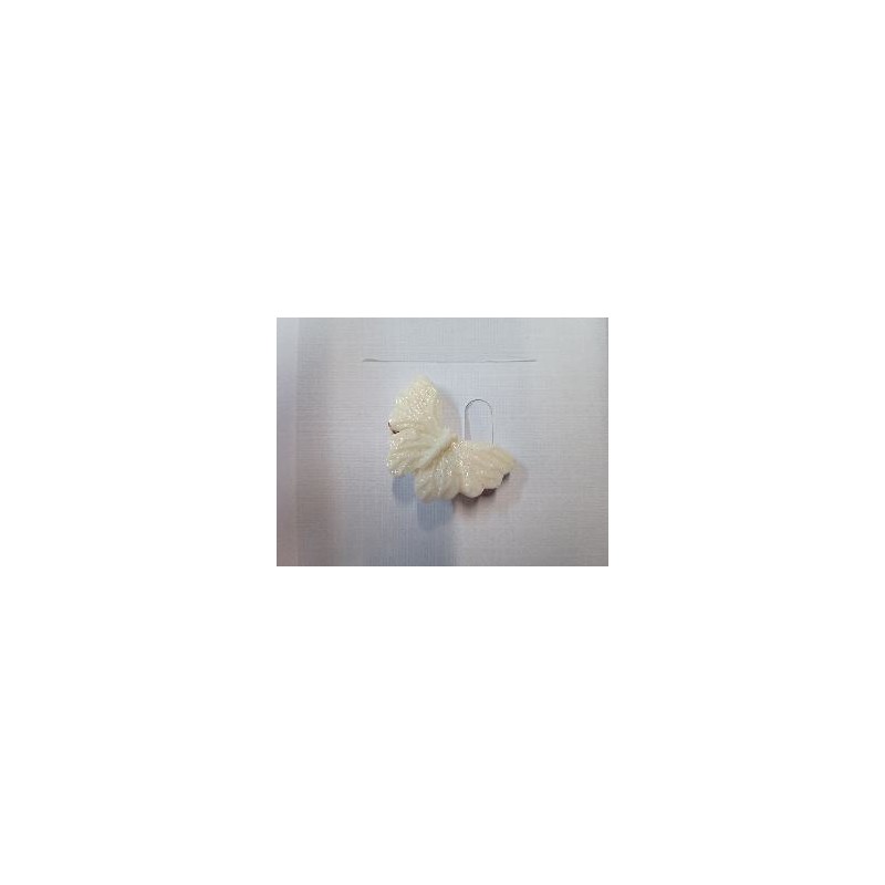 BROCHE FLOR MARIPOSA BLANCA