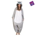 DISFRAZ PIJAMA OSO GRIS T- S