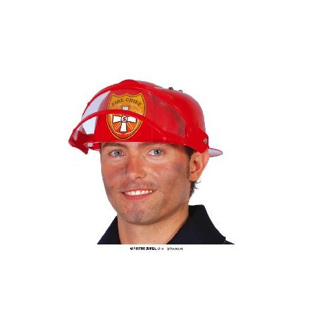 CASCO BOMBERO JEFE