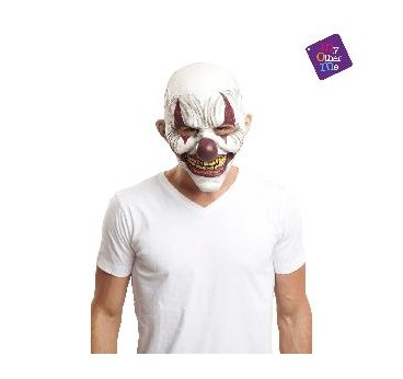 MASCARA CLOWN LATEX MORADO