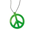 COLLAR COLGANTE HIPPIE, COLORES SURTIDOS 8,5CM