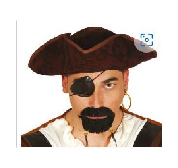 -PERILLA Y BIGOTE PIRATA