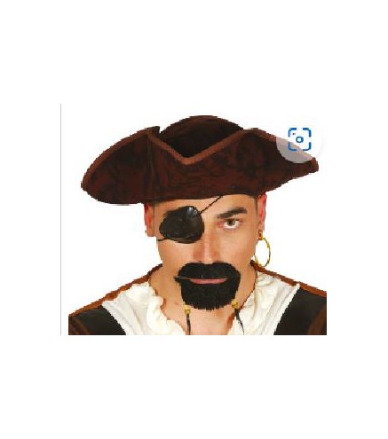 PERILLA Y BIGOTE PIRATA