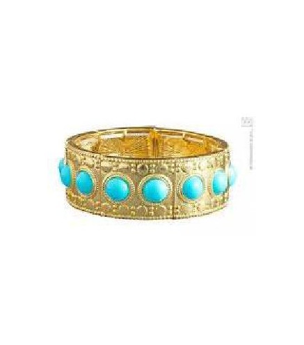 BRAZALETE CLEOPATRACON PIEDRA LAPISLAZURI