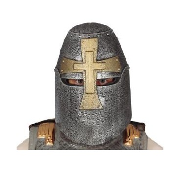 CASCO CRUZADO MEDIEVAL