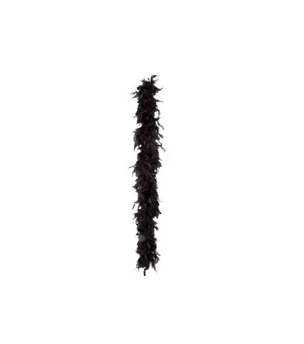 BOA PLUMA NEGRO 50GR. (180 cm)