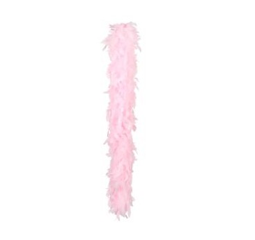 BOA DE PLUMAS ROSA 180 CM