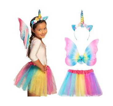 SET HADA UNICORNIO INFANTIL