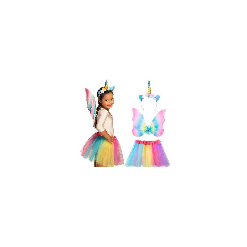 SET HADA UNICORNIO INFANTIL