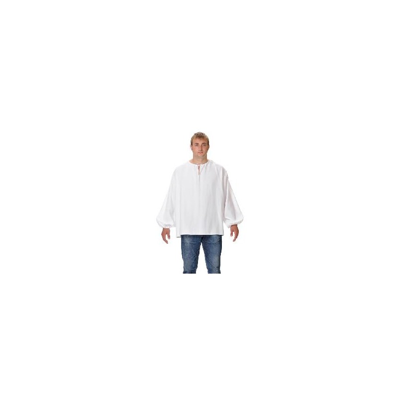 CAMISA MESONERO BLANCO ADULTO