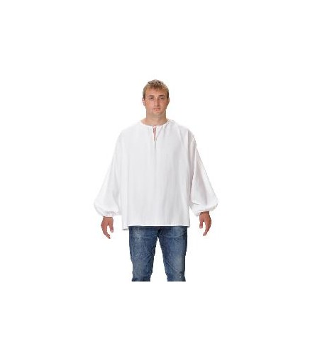 CAMISA MESONERO BLANCO ADULTO