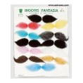 BIGOTES DE CABELLO COLORES CON GOMITA