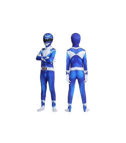 DISFRAZ POWER RANGER AZUL T 14