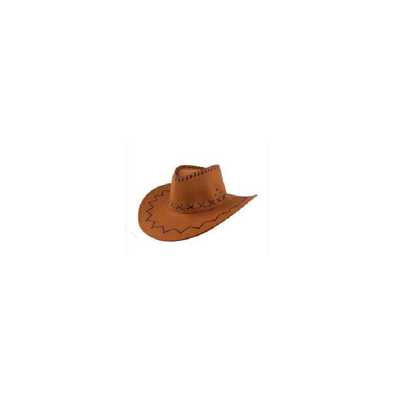 SOMBRERO FIELTRO VAQUERO MARRON CLARO