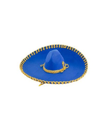 SOMBRERO MEXICANO INFANTIL AZULON