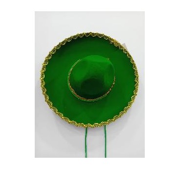 SOMBRERO MEXICANO INFANTIL VERDE CLARO