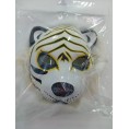 MASCARAS ANIMALES TIGRE BLANCO CON PELO