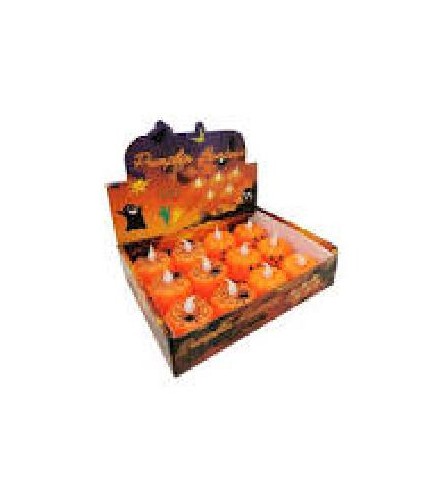 -VELAS CALABAZA 4 CM