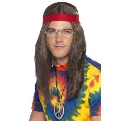 KIT PELUCA HIPPIE HOMBRE