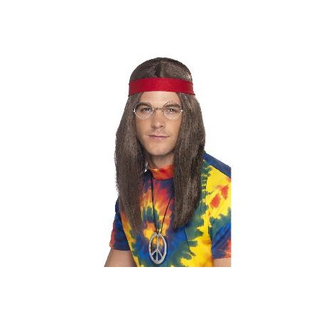 KIT PELUCA HIPPIE HOMBRE