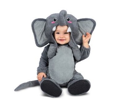 DISFRAZ ELEFANTE SORPRESA 12-24 M