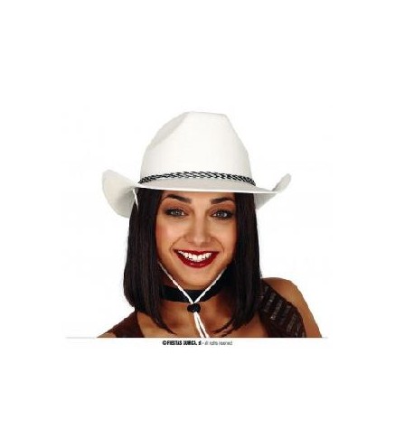 SOMBRERO DALLAS BLANCO FIELTRO