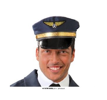 GORRA PILOTO AZUL