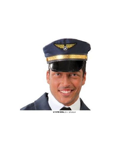 GORRA PILOTO AZUL