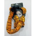 CONJUNTO DIADEMA PAJARITA Y RABO TIGRE