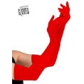 -GUANTES EXTRA LARGO ROJO 60 CM