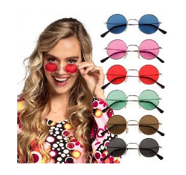 GAFAS HIPPIE 6 COLORES SURTIDOS