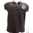 CAMISETA POLO NEGRO LAUBURU MUJER T-L