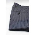 PANTALON ELEGANTE RAYA NEGRA Y GRIS T-46