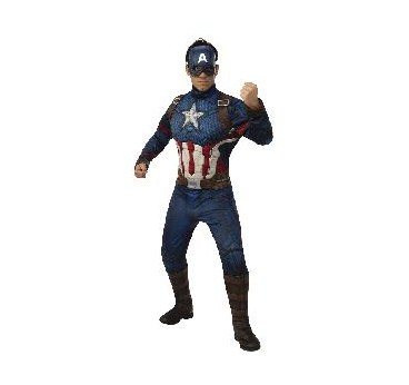 DISFRAZ CAPITAN AMERICA ENDGAME DLX ADULTO M-L