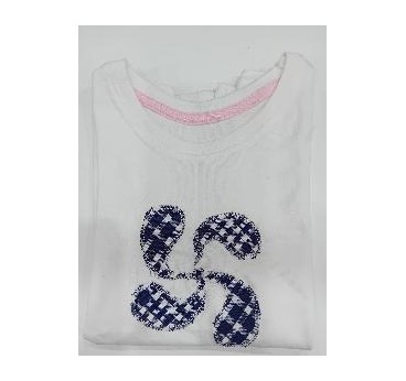 CAMISETA LAUBURU BLANCA T 5-6