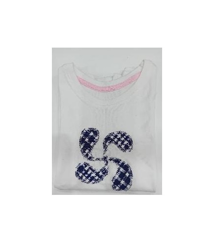 CAMISETA LAUBURU BLANCA T 5-6