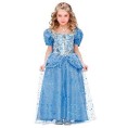 DISFRAZ PRINCESA HADA AZUL T 11-13