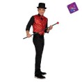 CHALECO SHOWMAN ROJO M-L