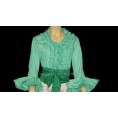 CAMISA FLAMENCA VERDE AGUA T-50