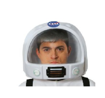 CASCO ASTRONAUTA HOMBRE