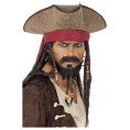 SOMBRERO PIRATA CON RASTAS