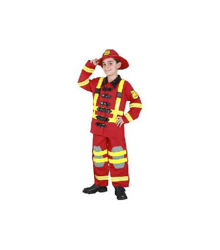 DISFRAZ BOMBERO T 10-12