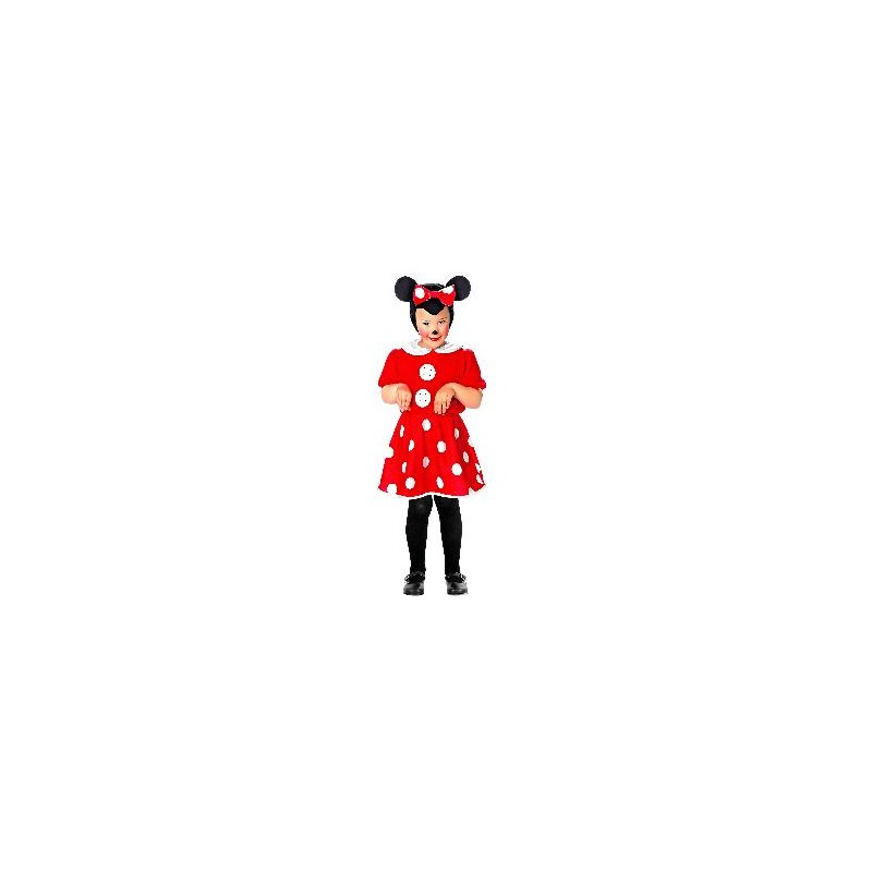 DISFRAZ MINNIE RATONCITA T 3-4