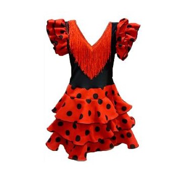 VESTIDO SEVILLANA INFANTIL T-02