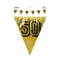 BANDERA HOLOGRAFICA "50"