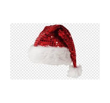 GORRO PAPA NOEL LENTEJUELAS