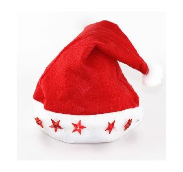 GORRO PAPA NOEL LUCES