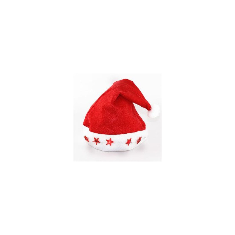 GORRO PAPA NOEL LUCES