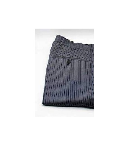 PANTALON VASCO RAYA NEGRA Y GRIS T-38